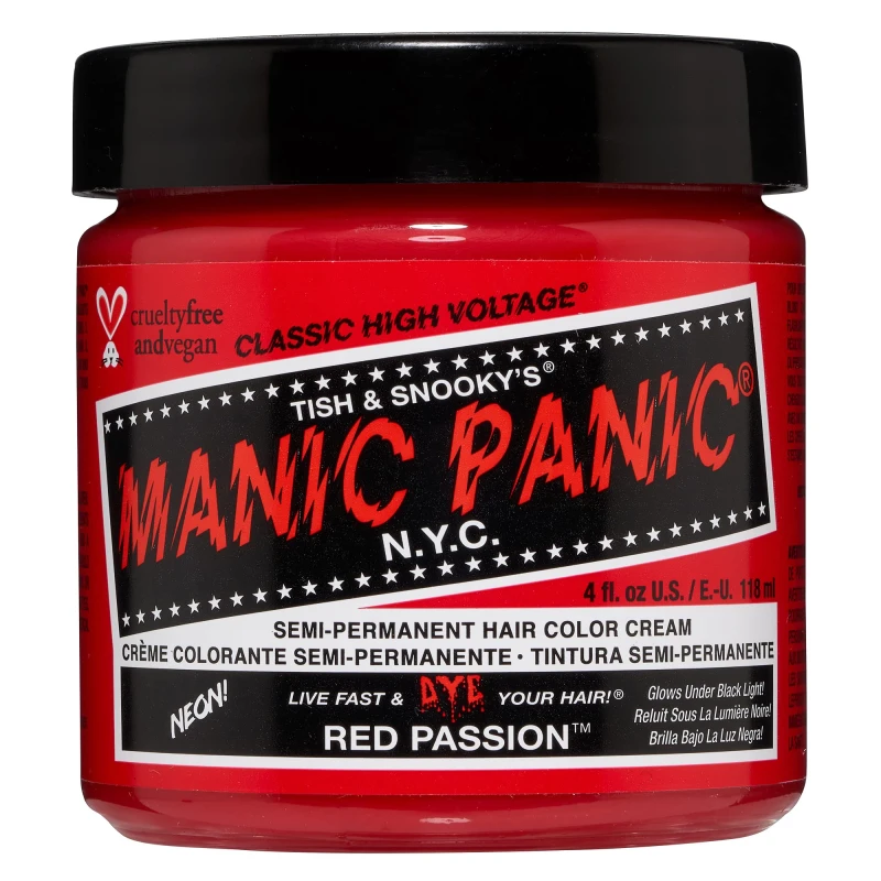 Image of Manic Panic High Voltage Classic Semi-Permanent Hair Colour 118ml - Red Passion