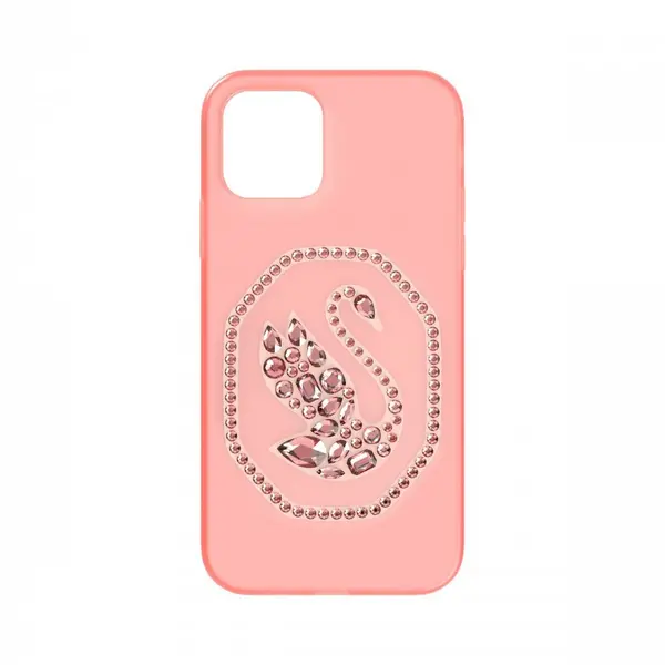 Image of Swarovski iPhone 12/12 Pro Pink Smartphone Case 5625641
