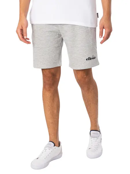 Image of Ellesse Molla Sweat Shorts Grey Marl XL