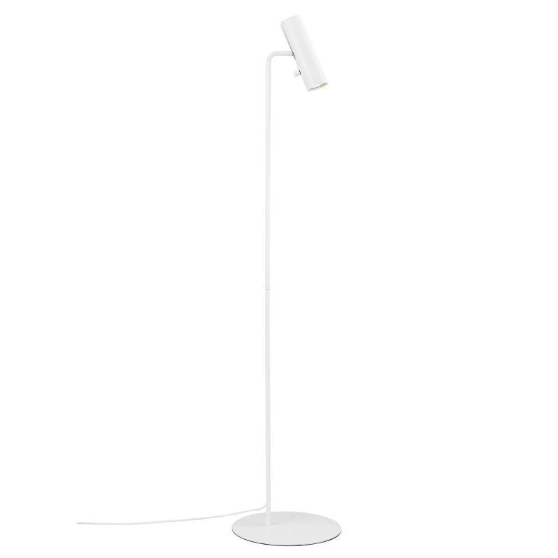 Image of Nordlux Modern Indoor Floor Lamp White Metal GU10 Adjustable Head - Mains Powered, IP20 White Unisex