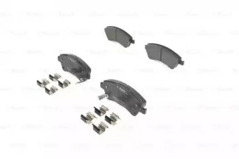 Image of Bosch 0986494932 Brake Pad Set BP1921 Disc Brake Front Axle