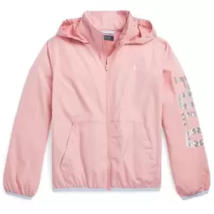 Image of Polo Ralph Lauren Logo Windbreaker Jacket - Pink