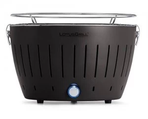 Image of LotusGrill Standard Charcoal Barbecue With Fan Grill - Anthracite Grey