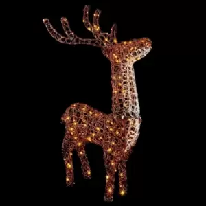 Image of Led Warm White Freestanding Reindeer