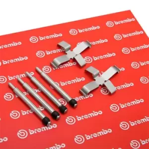 Image of BREMBO Accessory Kit, disc brake pads VOLVO A 02 315 1228352,75505