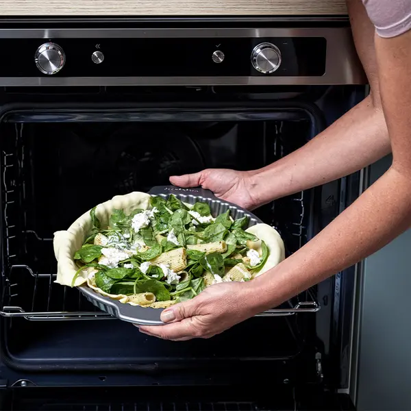 Image of KitchenAid Bakeware 28cm Quicheform Silver