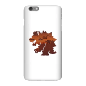 Image of Nintendo Super Mario Bowser Silhouette Phone Case - iPhone 6 Plus - Snap Case - Gloss