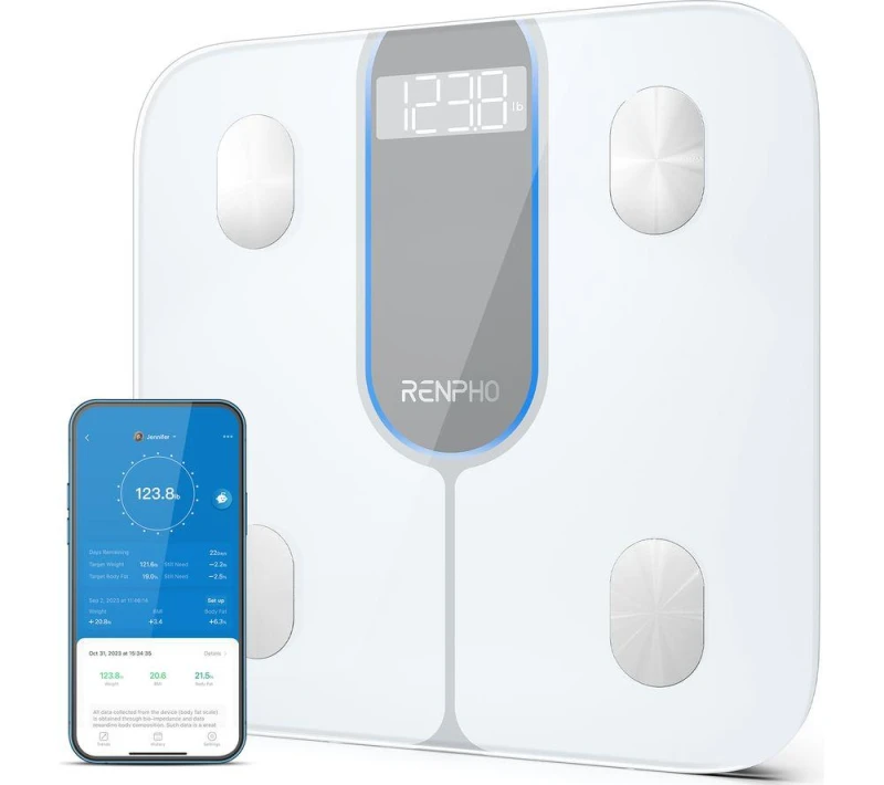 Image of RENPHO Elis 1C Smart Body Scale - White 4897122208386