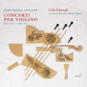 Image of Leila Schayegh; La Cetra Barockorchester Basel - Jean-Marie Leclair: Concerti Per Violino CD