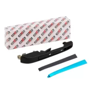 Image of AUTOMEGA Door Handle Black 100009810 VW,GOLF II (19E, 1G1),GOLF I (17),Jetta II (19E, 1G2, 165),Passat Variant (33B),PASSAT (32B),Jetta Mk1 (16)