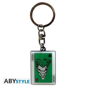 Image of DC Comics - The Joker Card Metal Keyring