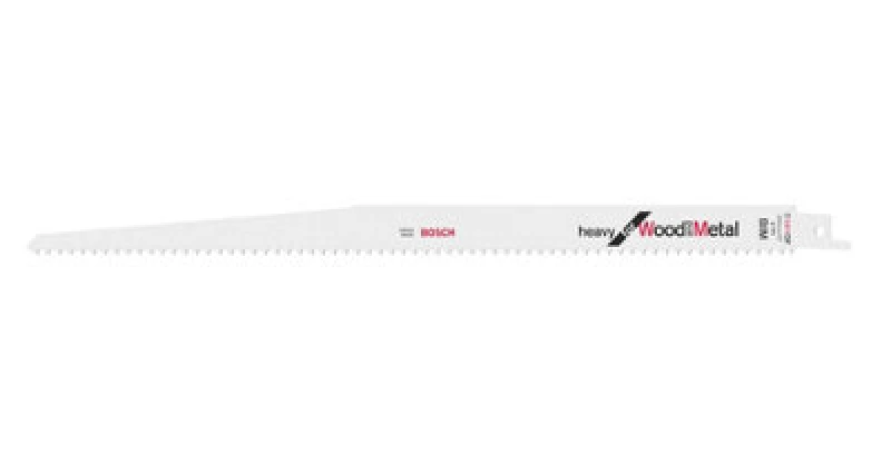 Image of Bosch S1411DF Wood and Metal Cutting Reciprocating Sabre Saw Blades 2608654834 Pack Qty: Pack of 2