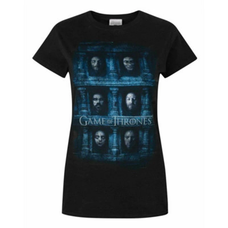 Image of (Medium) Game of Thrones Short Sleeved T-Shirt (Womens Black)
