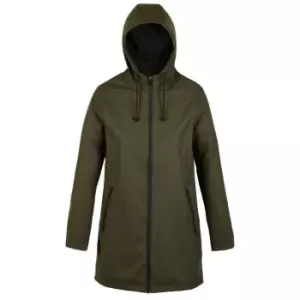Image of NEOBLU Womens/Ladies Antoine Wax Parka (M) (Deep Khaki)