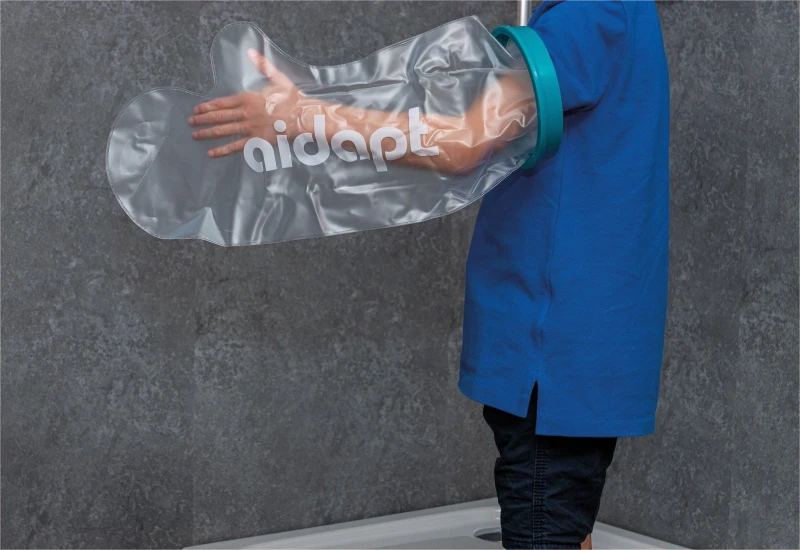 Image of Aidapt Kids Short Arm Cast Protector Natural