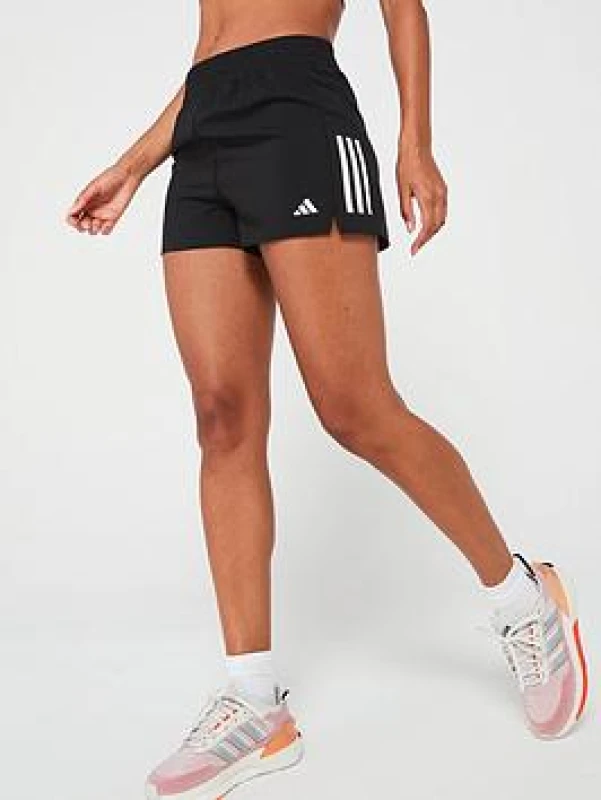 Image of adidas Own The Run Shorts Womens - Black L