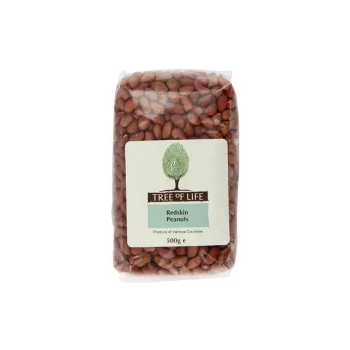 Image of Peanuts - Redskin - 500g x 6 - 85300 - Tree Of Life