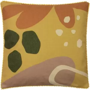 Image of Blume Botanical Cushion Ochre - Ochre - Furn.