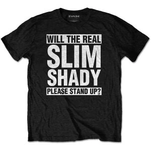 Image of Eminem - The Real Slim Shady Mens XXX-Large T-Shirt - Black