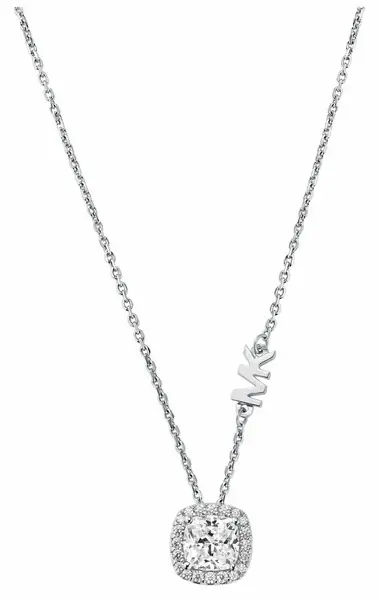 Image of Michael Kors MKC1407AN040 Cushion Crystal Set MK Sterling Jewellery