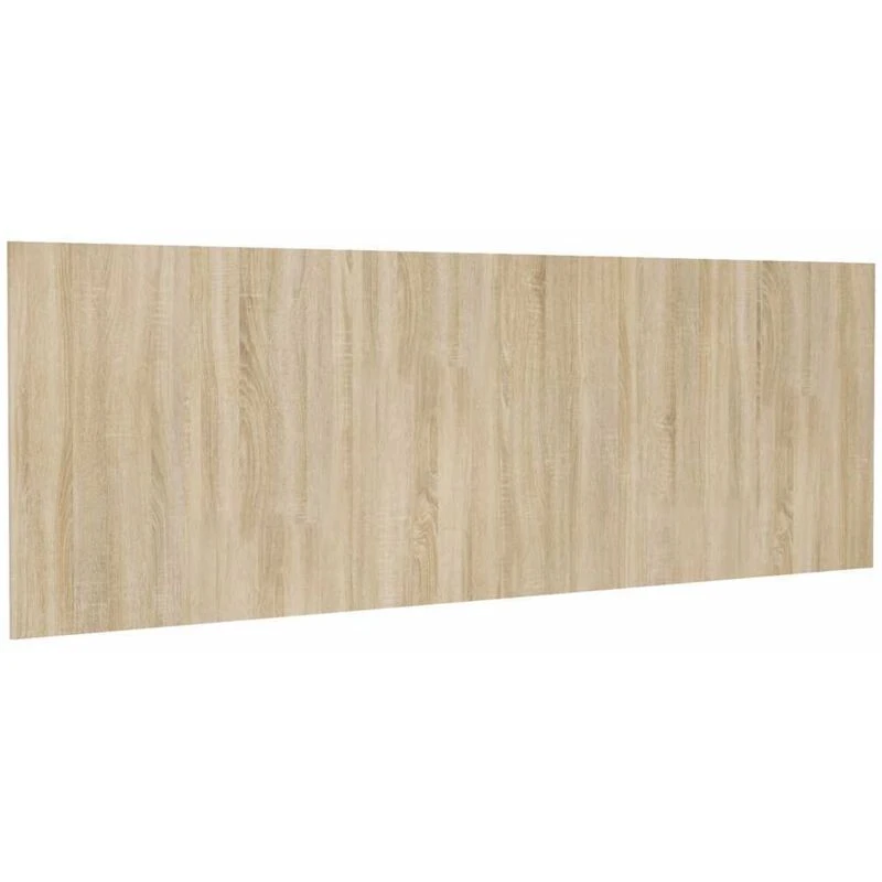 Image of VIDAXL Wall Headboard Sonoma Oak 240x1.5x80cm Engineered Wood Vidaxl 8720286964644