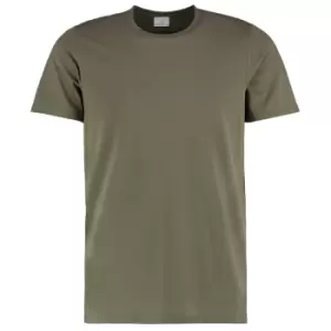 Image of Kustom Kit Mens Superwash 60 Fashion Fit T-Shirt (XS) (Khaki)