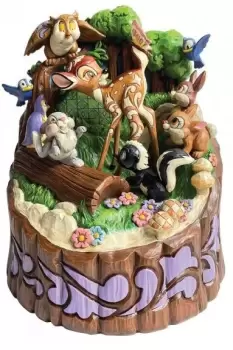 Image of Bambi Carved by Heart Collection Figures multicolor