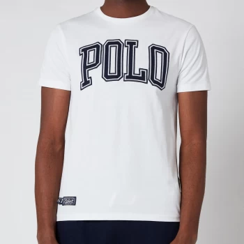 Image of Polo Ralph Lauren Mens Polo Crewneck T-Shirt - White - L