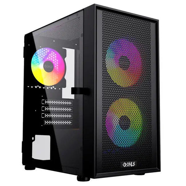 Image of CRONUS Theia Airflow Micro ATX ARGB Gaming Case