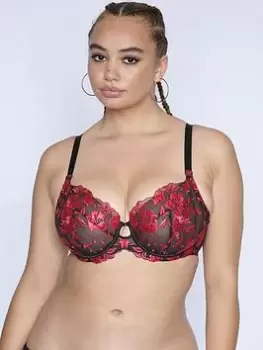 Image of Ann Summers Bras The Hero Full Support Non Padded Bra, Black, Size 44F, Women