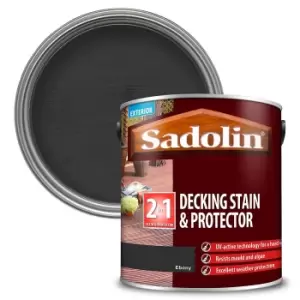 Image of Sadolin Deck Stain Prot Ebony - 2.5L