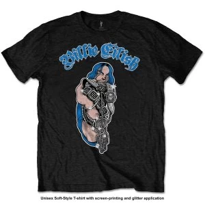 Image of Billie Eilish - Bling Mens Medium T-Shirt - Black
