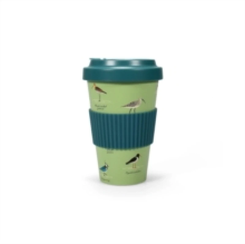 Image of RSPB Travel Mug RPET (400ml) - RSPB (Water Birds) Multi unisex