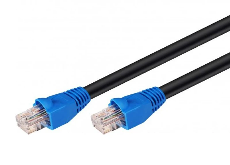 Image of Microconnect B-UTP605SOUT networking cable Black 5m Cat6 U/UTP (UTP)