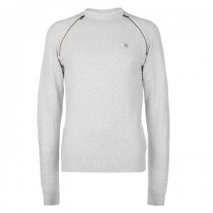 Image of 883 Police Champ Knitted Jumper - Ecru