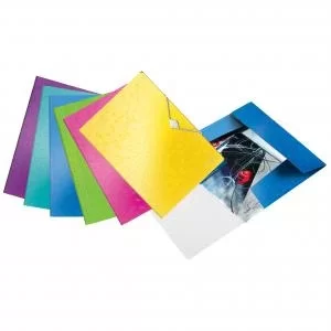 Image of 3 Flap Folder Pp Wow Assorted