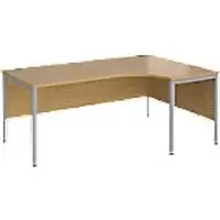 Image of Dams International Right Hand Ergonomic Desk MB18ERSO 1,800 x 1,200 x 725 mm