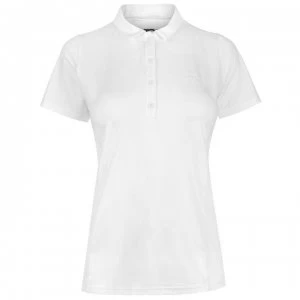 Image of Slazenger Plain Polo Shirt Ladies - White