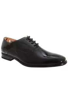 Image of Patent PU With Leather Lining Lace-Up Oxford Tie Dress Shoes