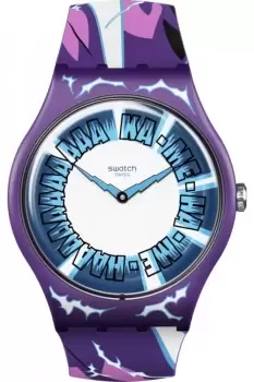 Image of Unisex Swatch Gohan Dragon Ball Z Watch SUOZ345