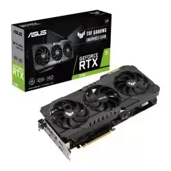 Image of Asus TUF GAMING RTX3080, PCIe4, 12GB GDDR6X, 2 HDMI, 3 DP, 1740MHz Clock, RGB Lighting, LHR