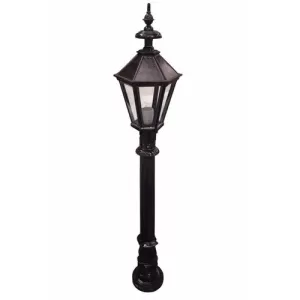 Image of Zexum 9ft Traditional Black Garden Street Light