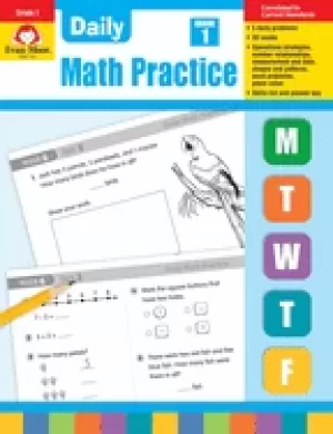 Image of evan moor daily math practice grade 1 evan moor