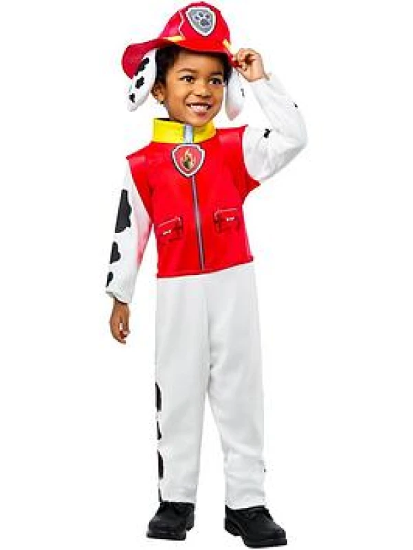 Image of Paw Patrol Marshall Child Costume One Colour WZH63 Unisex 2-3,3-4