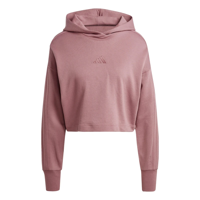 Image of adidas W All Szn E HD Hoody Womens Crimson female 10 (S)