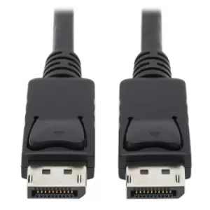 Image of Tripp Lite P580AB-006 Safe-IT High-Speed DisplayPort Antibacterial Cable with Latching Connectors (M/M) 4K Ultra HD 60 Hz 6 ft. (1.83 m)