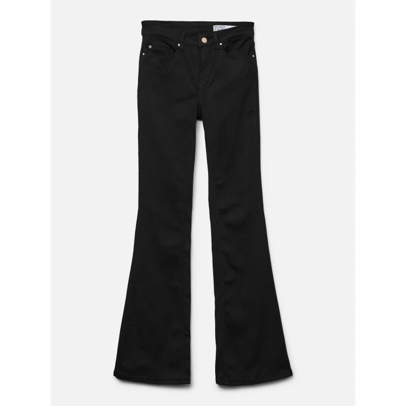 Image of Vero Moda LI140 Flared Jn Ld62 Black female M L32