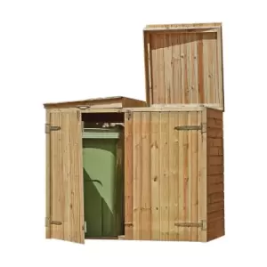 Image of Woodshaw Double Wheelie Bin Store