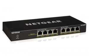 Image of Netgear 8-Port Gigabit Ethernet Unmanaged PoE+ Switch