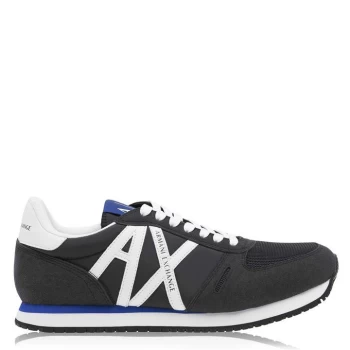 Image of Armani Exchange Retro Runners - Navy/WhiteK487